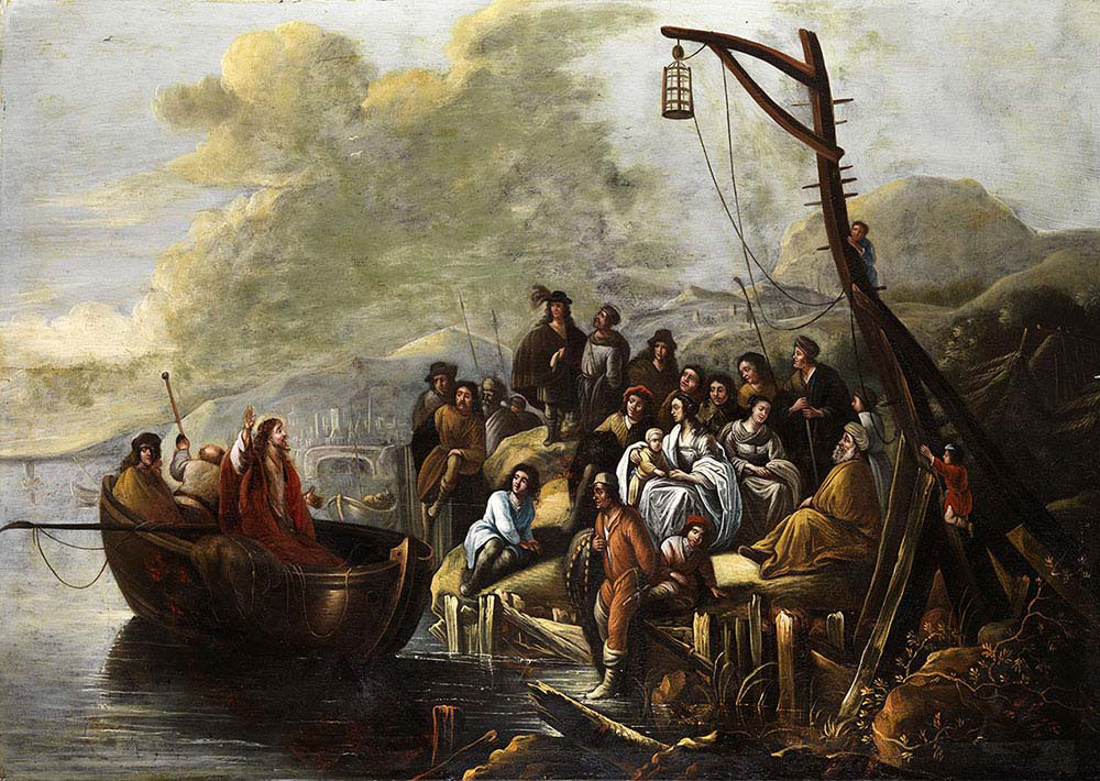 Jesus Preaches on Lake Galilee